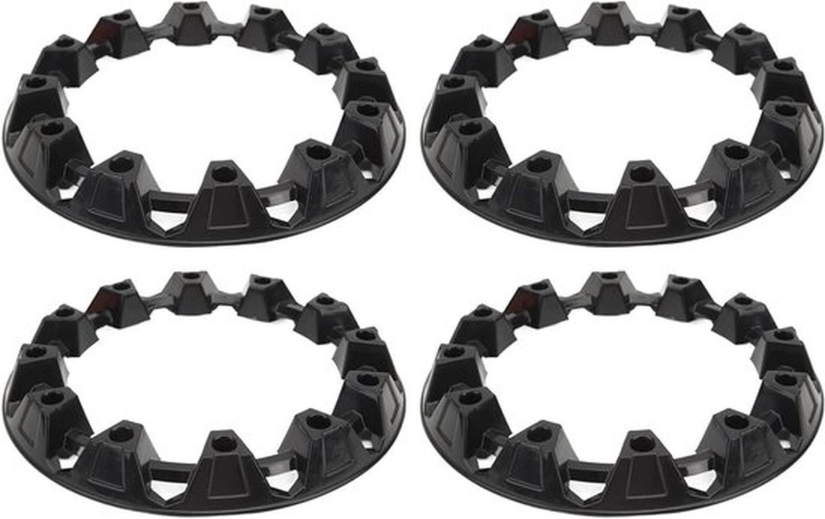 4-delige Wielcovers voor Bescherming van Banden, Universele Velgafdekkingen voor ATV en Go Kart (10 Inch)