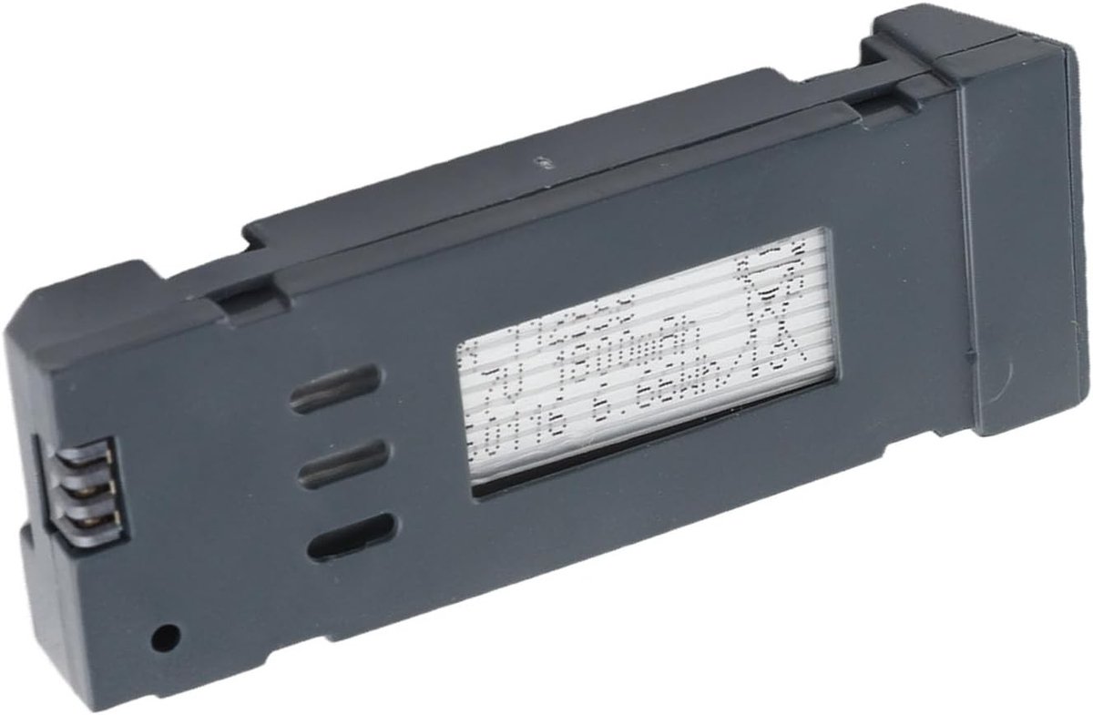 Hoge capaciteit 3.7V RC drone batterij voor E58, L800, JY019, S168 en X Pro - Vervangingsbatterij voor UAV's, 1800mAh, ideaal voor luchtfotografie en lange vluchten