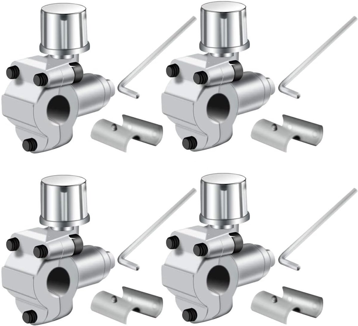 Plug-Through Ventielset BPV-31 - Geschikt voor 1/4", 5/16" en 3/8" - Staal en corrosiebestendig - ShopVlot