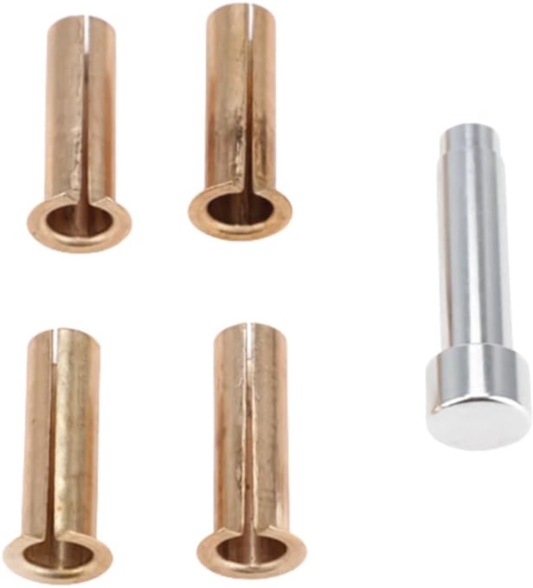 SnelShoppen - Deur Scharnier Bushing Inserts Kit voor Je-ep Wr-angler YJ TJ CJ7 S-crambler - Duurzaam Messing, Handige Verwijdertool, Voor Eenvoudige