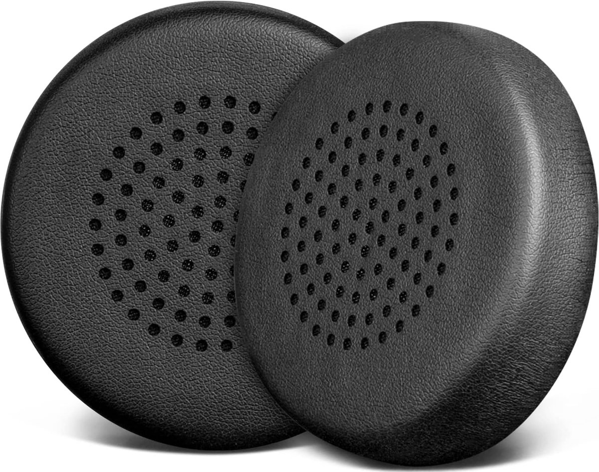 SnelShoppen - Vervangende Oorkussens voor Skullcandy Uproar Hoofdtelefoon, Comfortabele Oorkussens met Zacht Leer en Geluiddempende Schuim - Zwart