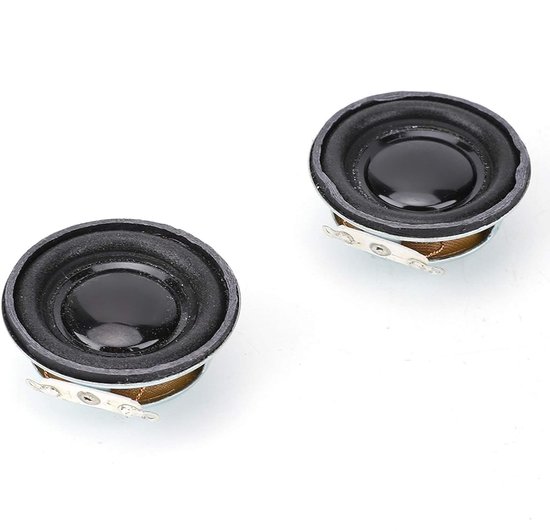 SnelShoppen - Stereo Speakers 2x3W 4 Ohm - Complete Speaker Set voor Mini Versterkers - Robuuste Metaalbehuizing - Ideaal voor Thuis Geluid en Muziekw — afbeelding 5