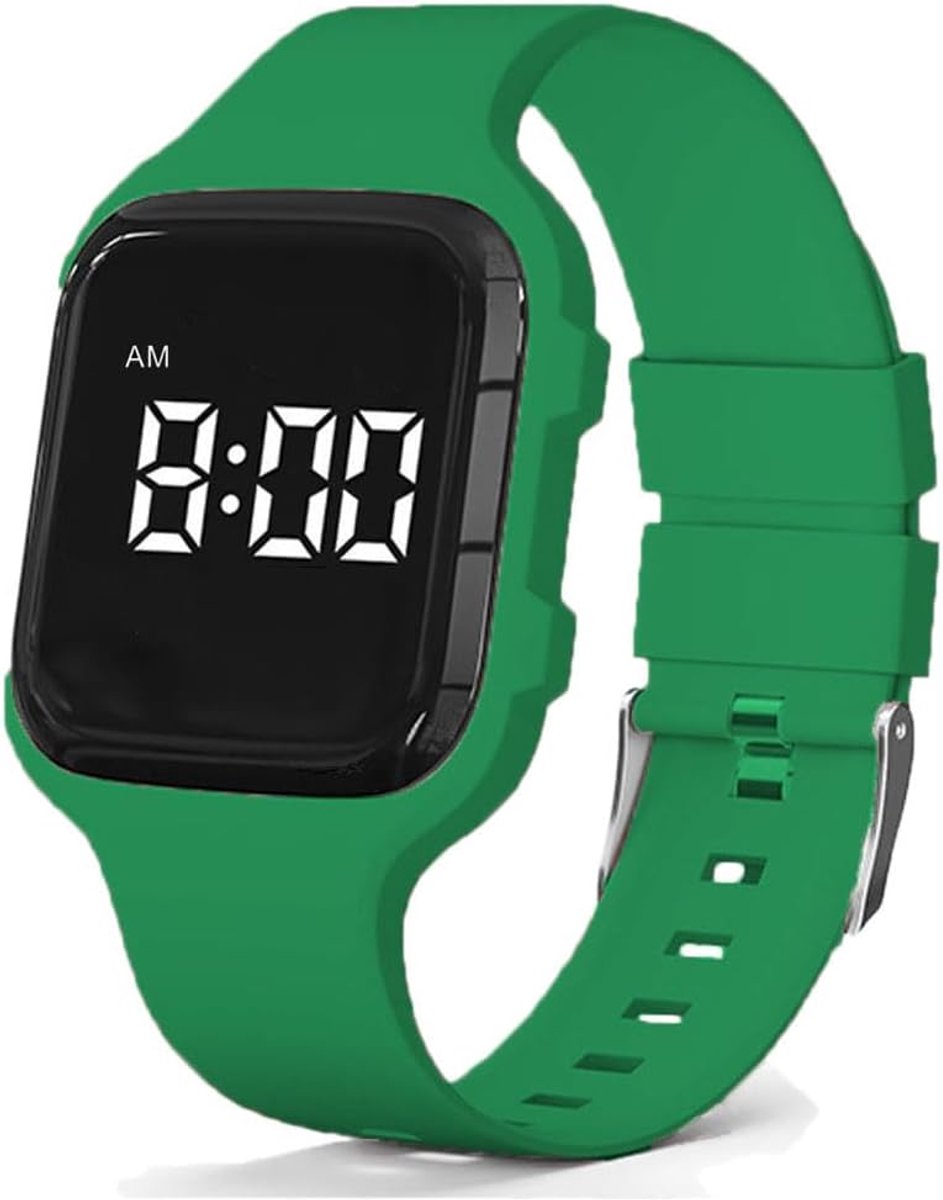 Vibrating Alarm Watch, Potty Training Watch Water Resistant Medical Reminder Watch with Timer, Dark Green, Modern - ShopVlot