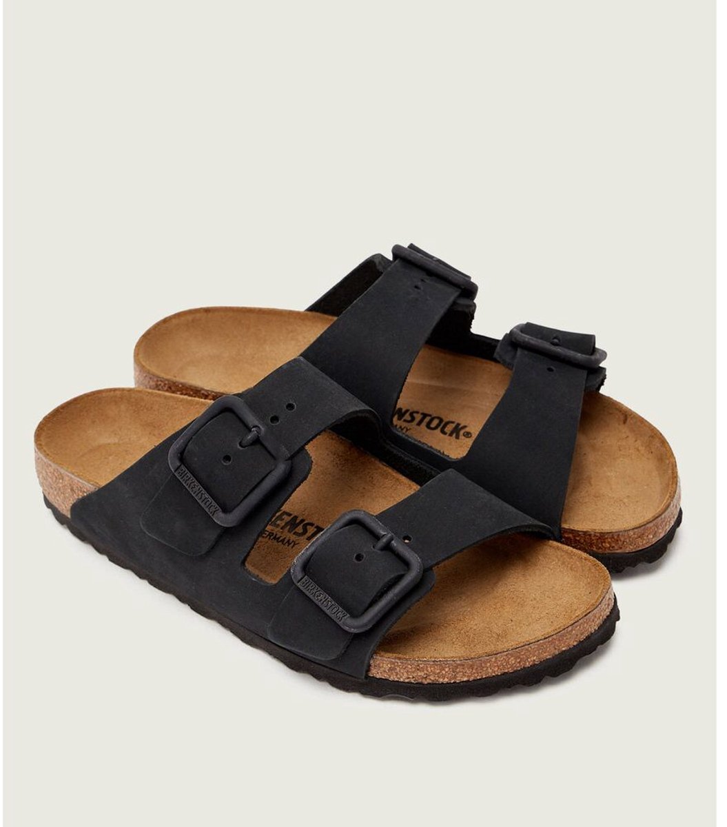 Birkenstock Slipper Arizona Wire Buckle 1031771 Smal Zwart