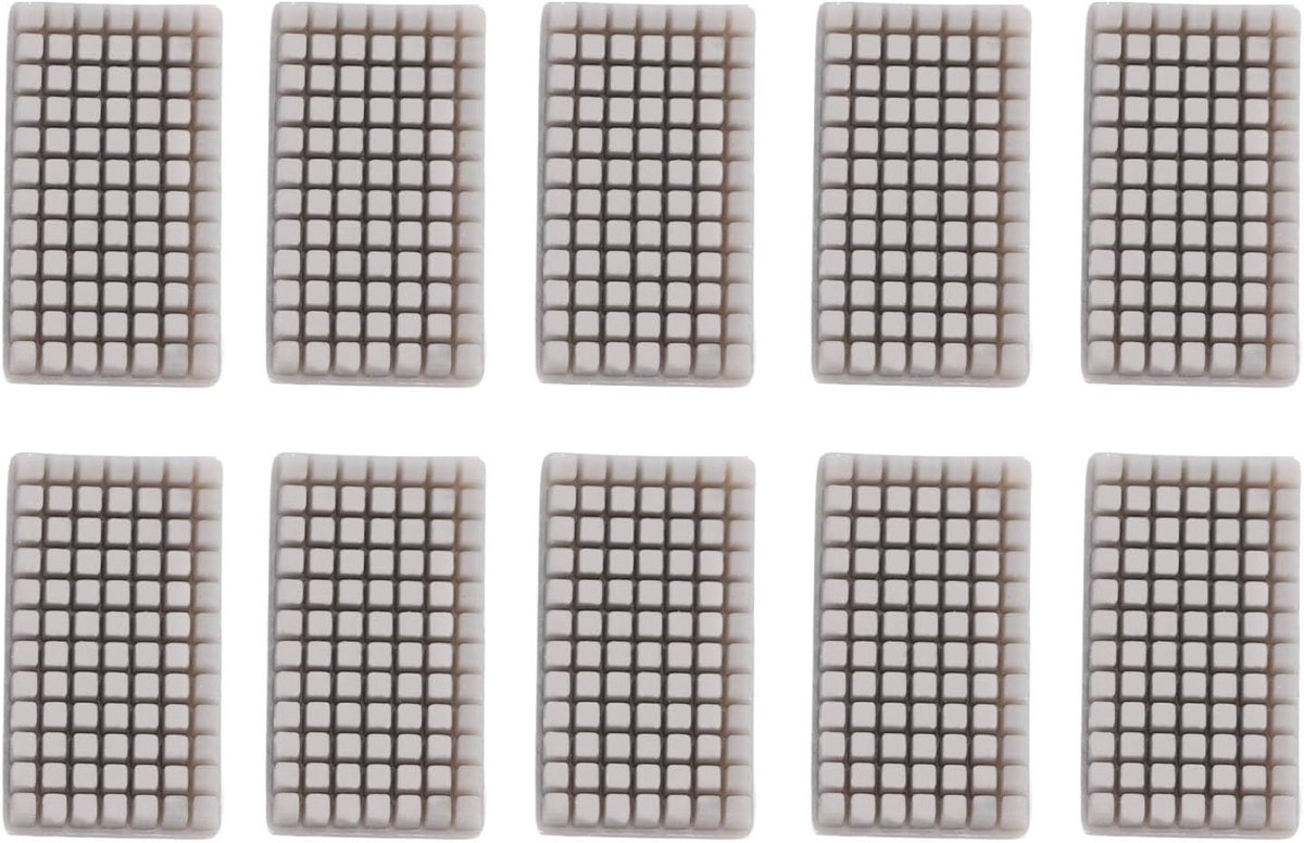 SnelShoppen - 10-delige Nozzle Reinigingsset voor 3D Printer - Siliconen Borstel voor Effectieve Reiniging - Geschikt voor Qidi Plus - Multifunctionee