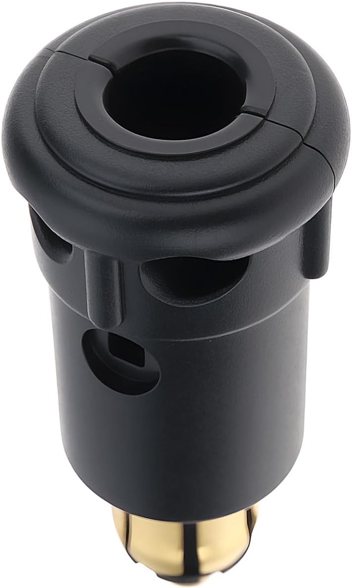 SnelShoppen - EMSea 2-Pins Plastic Connector 12-24V Sigarettenaansteker Plug Voor Radio Wiper Vervanging 8JA 002 262-003 Geschikt Voor VW
