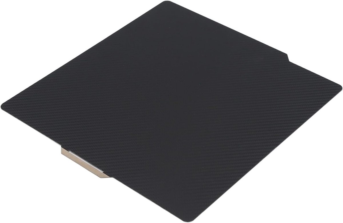 SnelShoppen - 3D Printer PEI Plaat, Magnetische Bouwplaat met Lijmbed voor P1P P1S X1C Printers, 257x257mm, Duurzaam en Flexibel, Hoge Hechting voor P