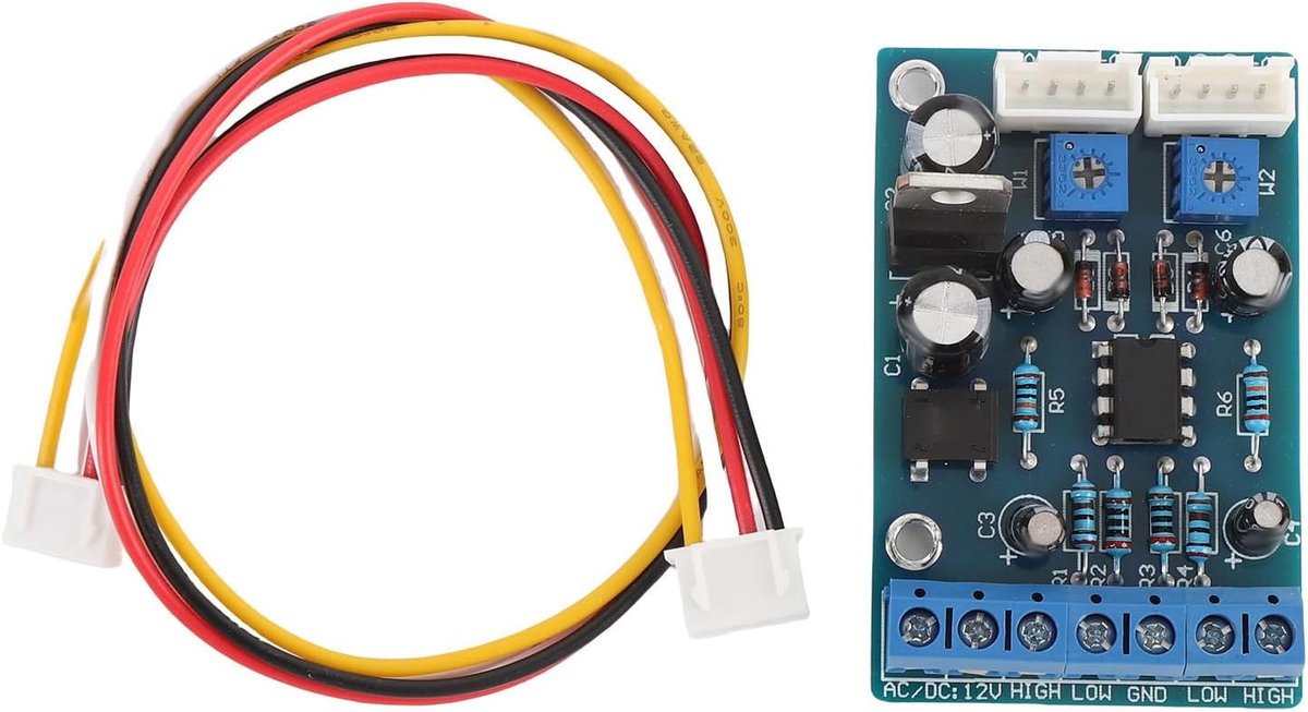 SnelShoppen - DB Level Meter Driver Module VU Meter Stuur Board Volume Eenheid Meter Preamplifier Audio Snelle Respons voor Meterkop