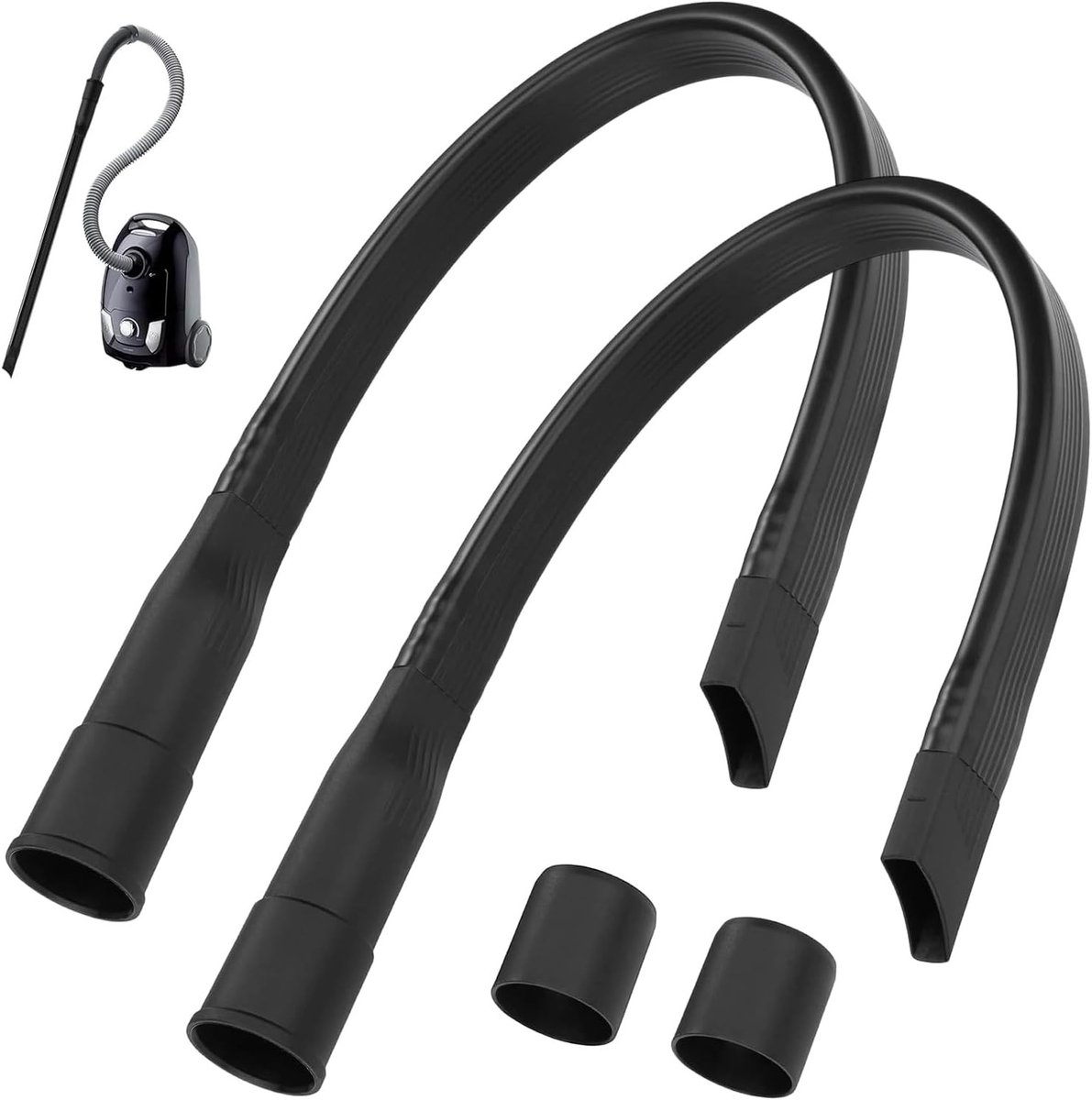 Flexibele Crevice Piston voor Stofzuiger, 62 cm Lang, Ideaal voor Radiatoren en Smalle Ruimtes, Accessoire voor Diverse Stofzuigermodellen met 35/32 mm Aansluiting