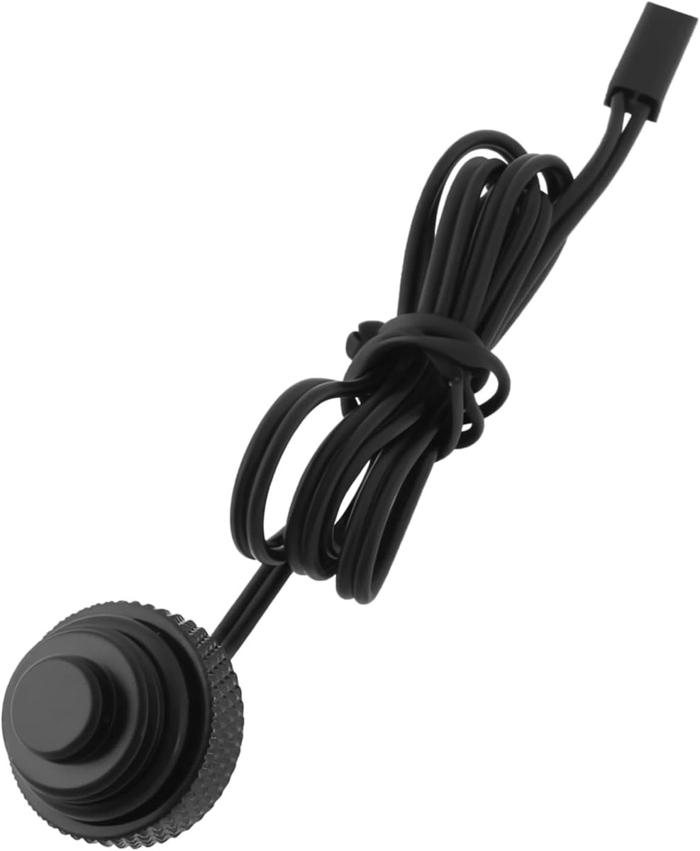 SnelShoppen - 1pc G1/4" Temperatuursensor Plug 2-pins Du-pont Terminal 10K Waterkoeling Monitoring Aansluitconnector 50cm Draad