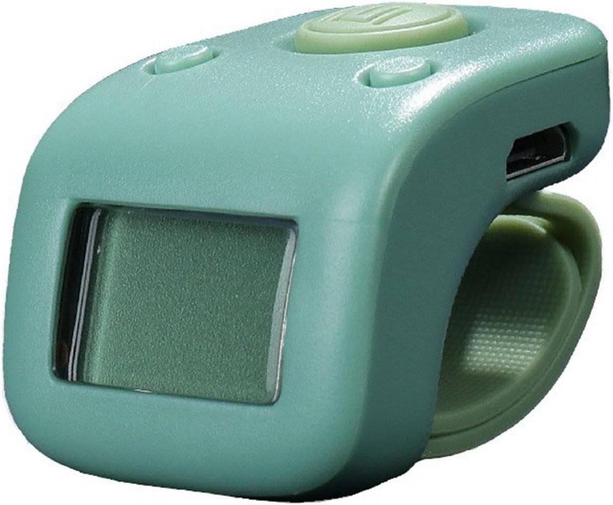 Hand Telteller - Mechanische Teller - Naukeurig Tellen - Stil en Oplaadbaar - 8x4x8 cm - Groen