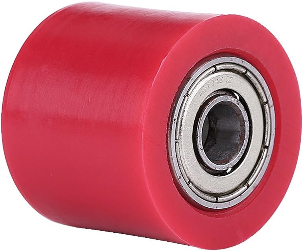 SnelShoppen - Chain Tensioner 8mm Universeel Kettingspanner Wielen Gids voor Motorfiets Dirt-Bike-Enduro - Robuust Rood - Eenvoudige Installatie