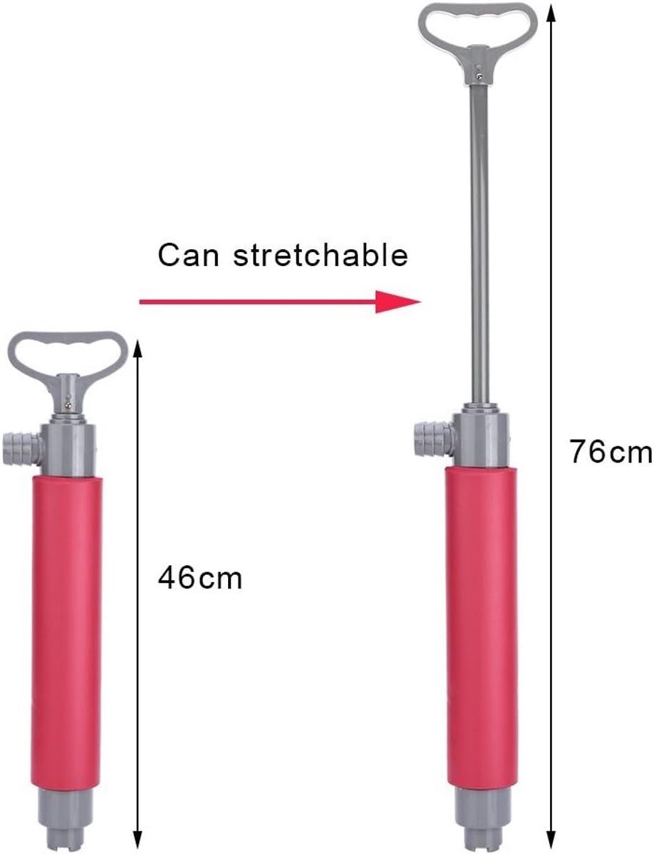 SnelShoppen - 1 Stuk 46cm Kayak Handpomp - Drijvende Handpomp voor Waterafvoer - Ideaal voor Kajakken, Kanoën en Watersportaccessoires - Efficiënt en