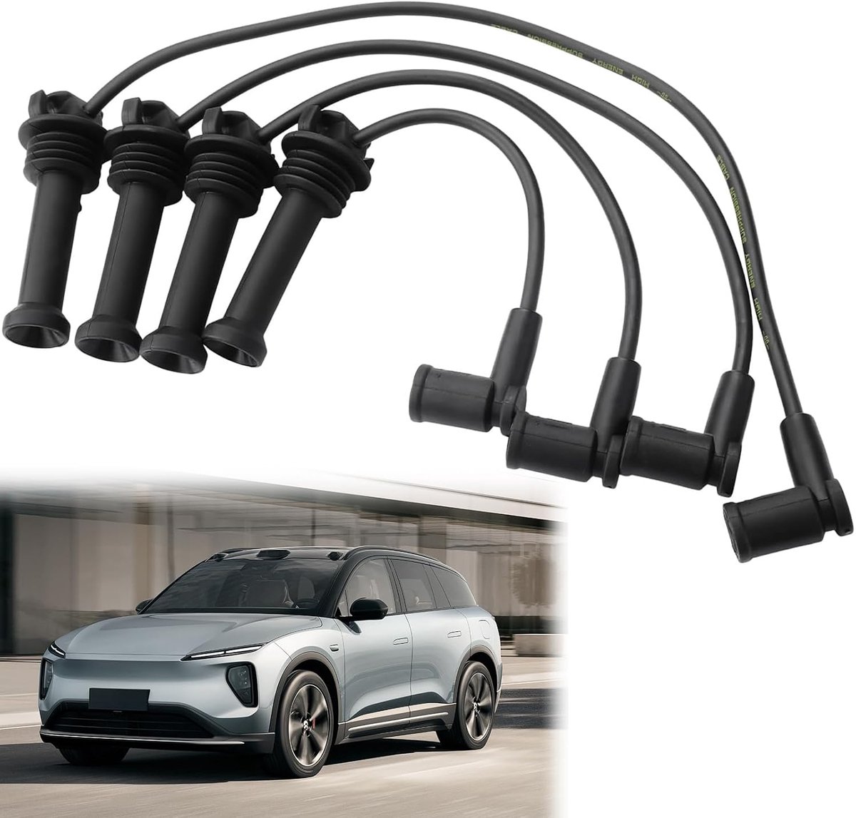 1335369 Bougieset, vervanging voor Fiesta MK4 MK5 MK6 Focus MK2 MK3 Fusion C30 - ShopVlot