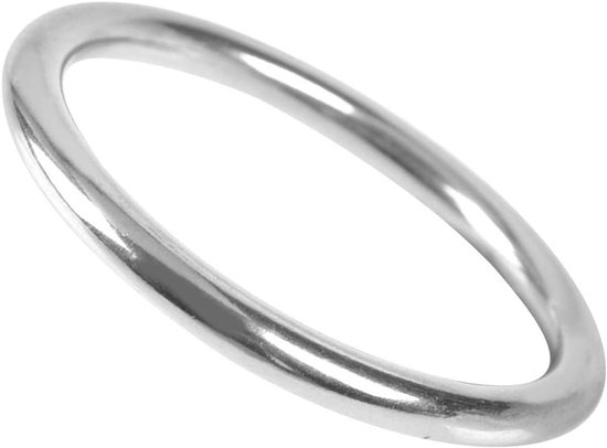Dailygoody - Ring Roestvrij Staal - Yoga Hangring - Duurzaam en Sterk — afbeelding 2