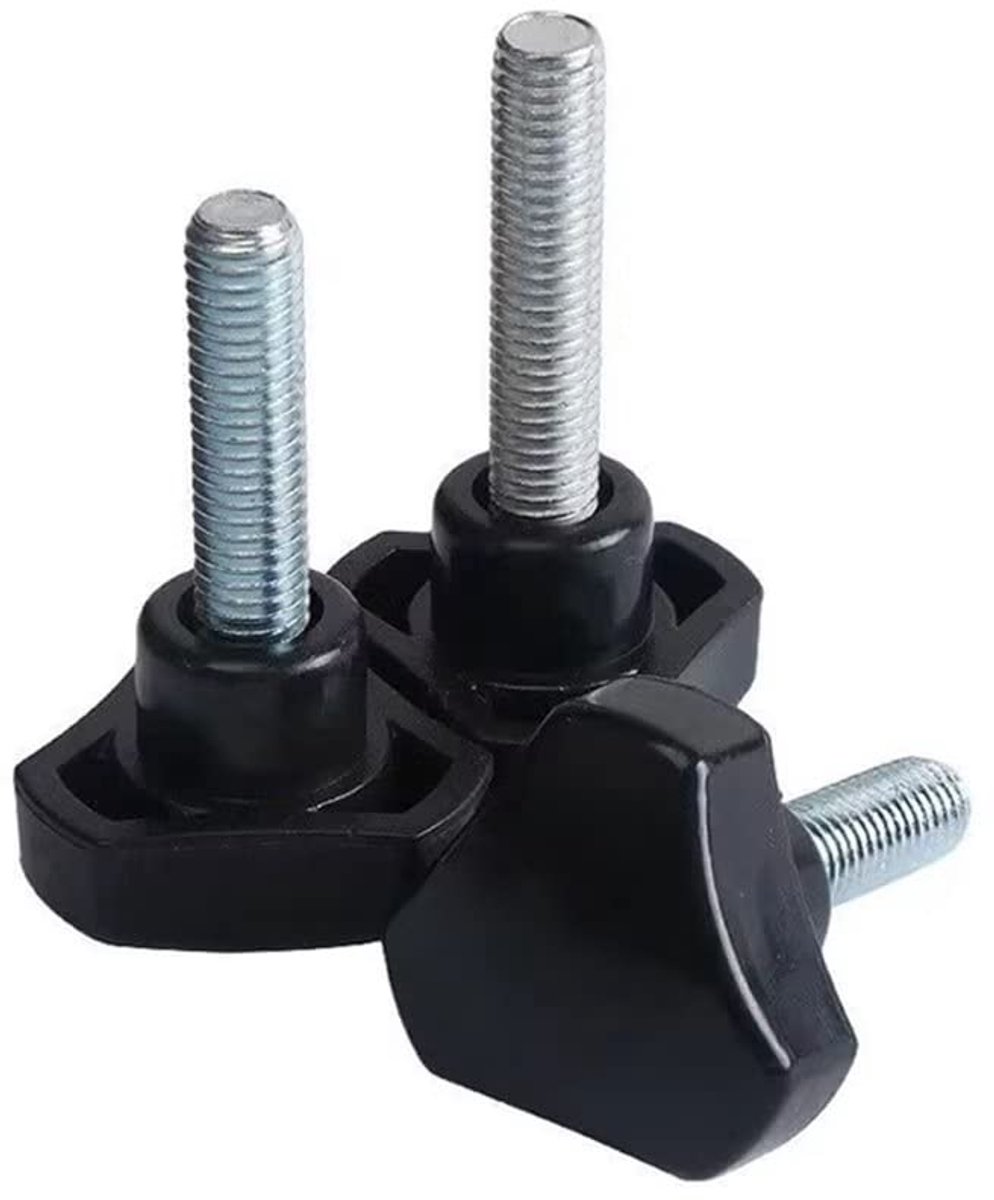 SnelShoppen - Knurling Screws, Plastic, Triangulaire Hoofd, Klem Schroef, Knurled Schroef, M6 x 30 mm (Set van 10)