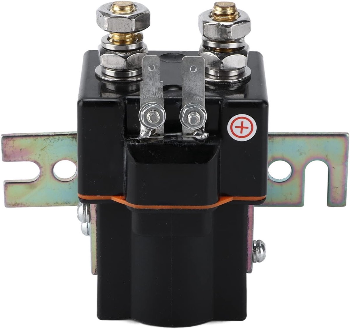 SnelShoppen - Club Car Solenoid 48 Volt Vervangingsonderdeel 101908701 102774701 Metaal met 4 Aansluitingen voor Elektrische Club Car DS 1995-Op
