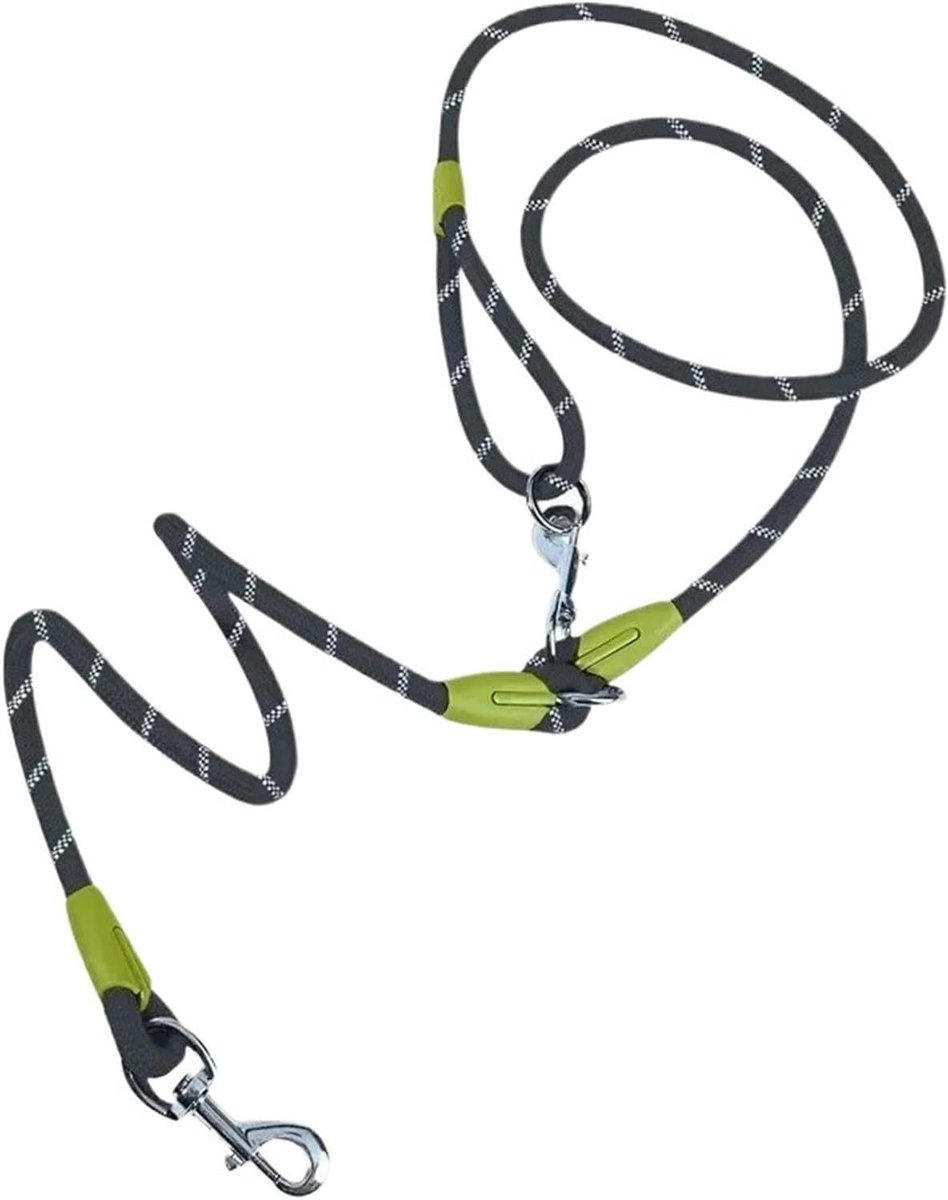 Handsfree Hondenriem - Hondenriem Lopen - Hardlopen met Hond - Verstelbare Heupriem - N.v.t. - Zwart