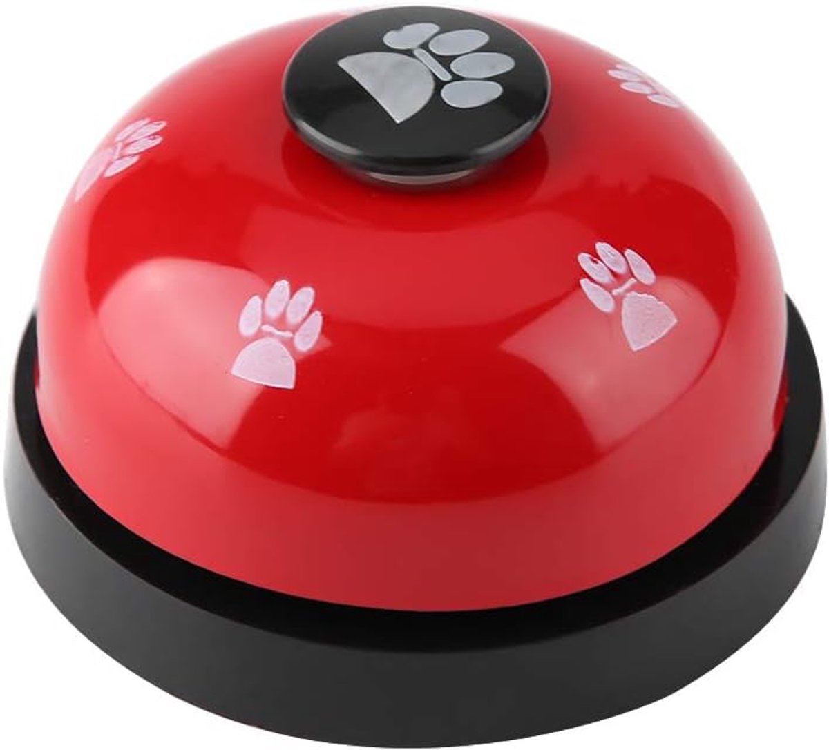 SnelShoppen - Pet Training Bells, Schattige Cartoon Deurbel voor Honden en Katten, Sterke IJzeren Potty Training Bel, 4 x 7 cm, Rood, Ideaal voor Huis