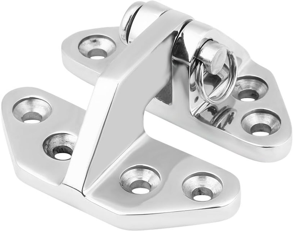 SnelShoppen - Yctze Scharnier, RVS 316 Roestvrijstalen Afneembaar Scharnier, Universeel Boot Hardware, Eenvoudig te Installeren, Voor Deuren, Raam, Ka