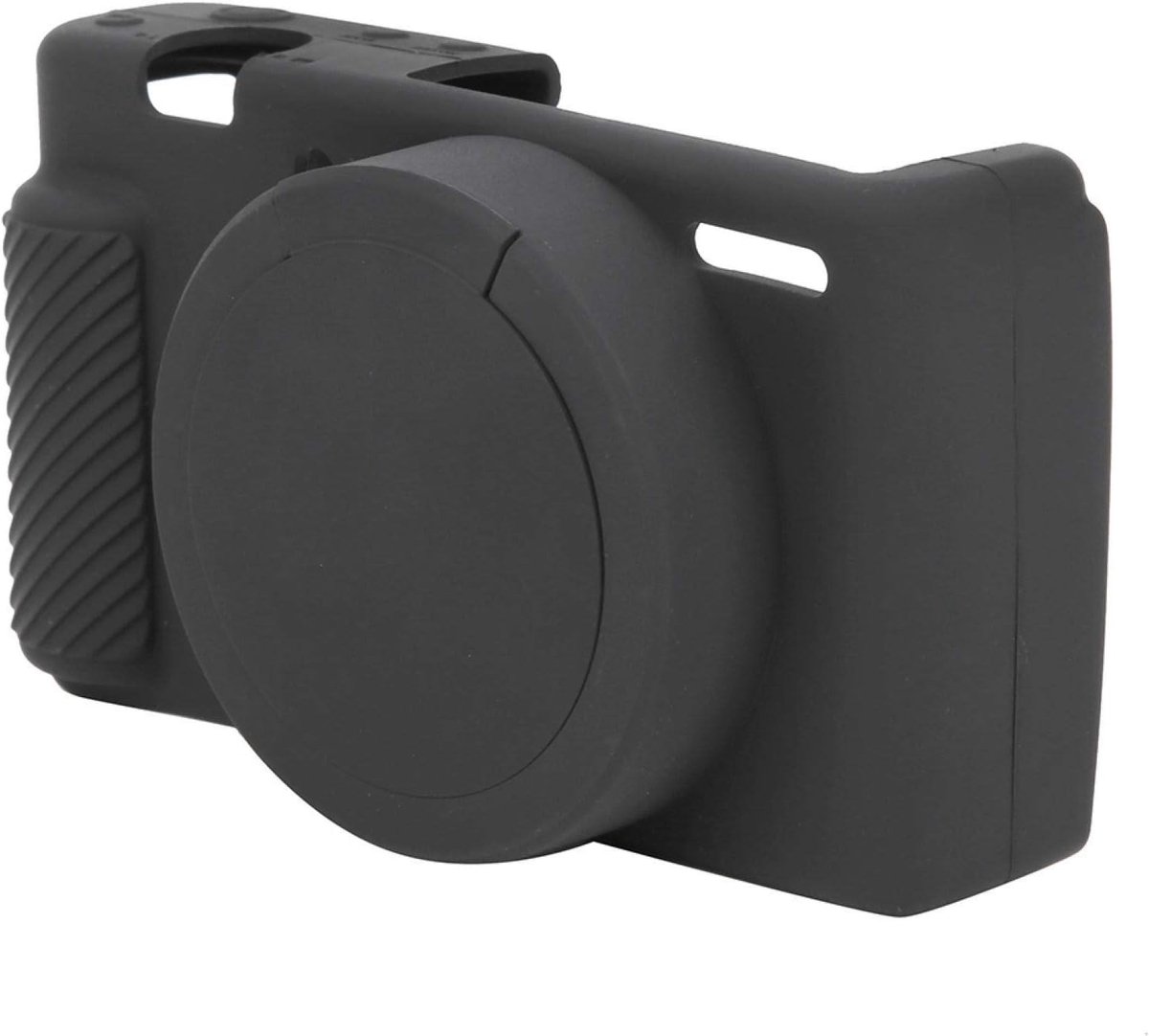 SnelShoppen - Digitale Camera Beschermhoes - Siliconen Materiaal, Rekbaar, Wasbaar, Duurzaam, Camera Beschermcase voor ZV1 Camera, Perfecte Pasvorm, B