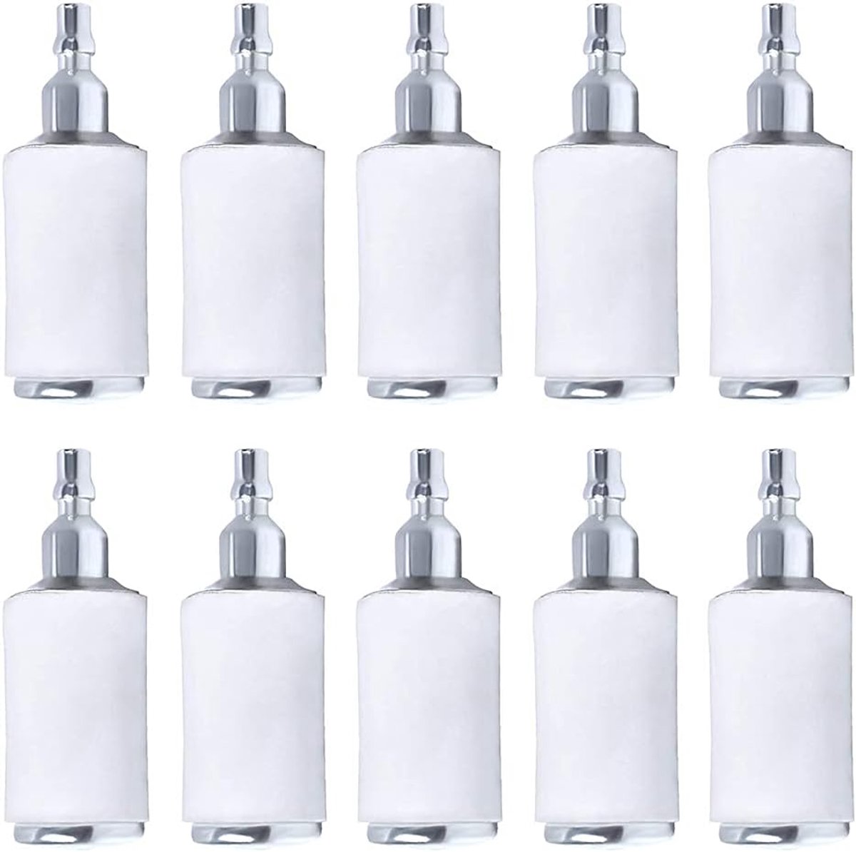 SnelShoppen - 10 Pack Brandstoffilter 530095646 530047004 530095649 Geschikt voor FX25 FX26 FL20 FL21 FL26 MX550 MX557 PL1500 P2500 XT25 XT200 XT260 X