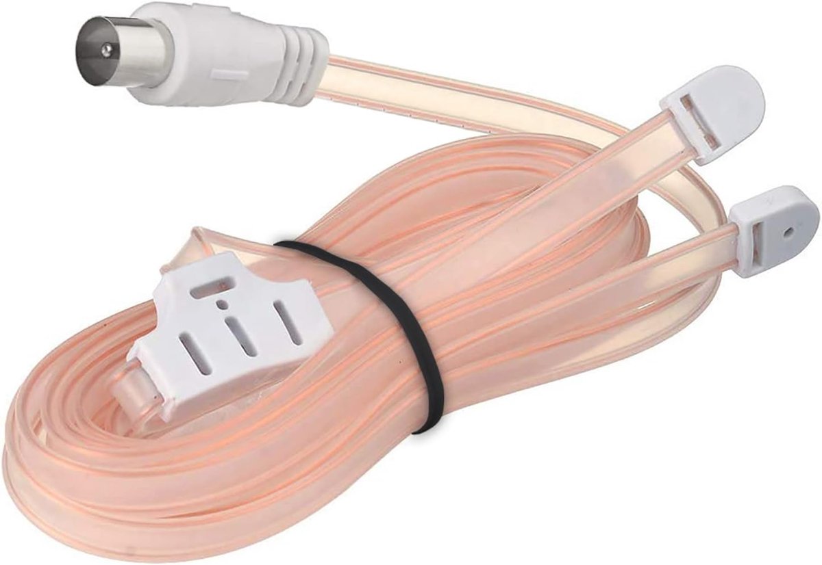 SnelShoppen - FM Antenne ANT-108 Digitale Radio Antenne Dipool Binnenantenne voor Thuis Tafelontvanger Stereo Geluid Radio Ontvanger Tuner
