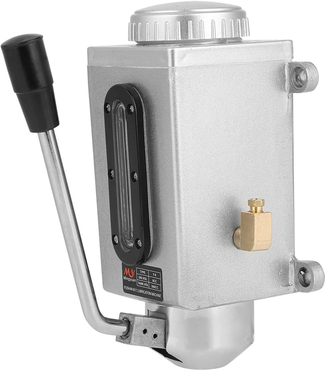 Manual Lubricating Oil Pump CNC Oiler Milling Machine Hand Pump Lubricator Lubricator Lubricating Oil Pump 500CC CNC - ShopVlot