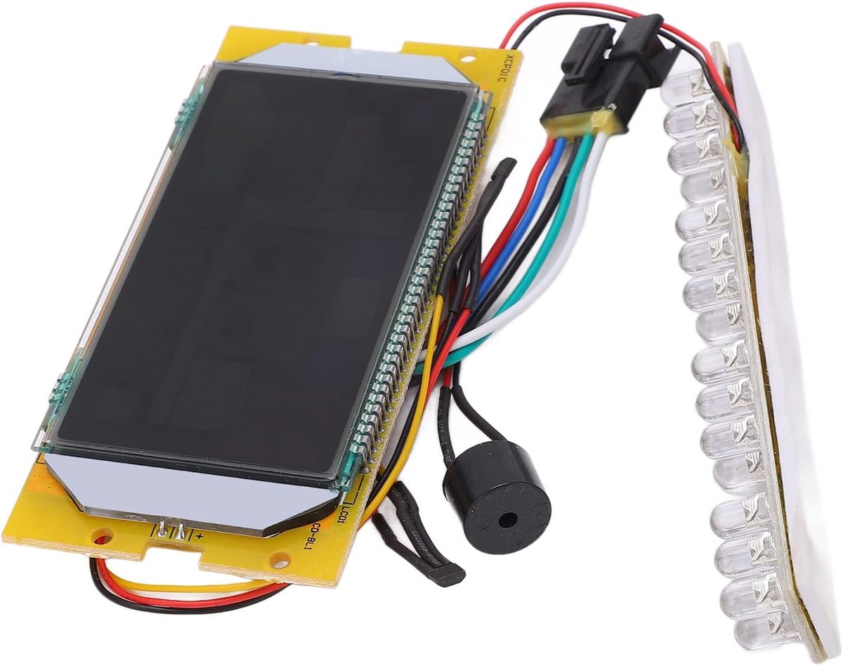 SnelShoppen - Elektrische Scooter LCD Display voor KUGOO S1 - Universeel 36V Vervangingspaneel - Real Time Gegevensweergave