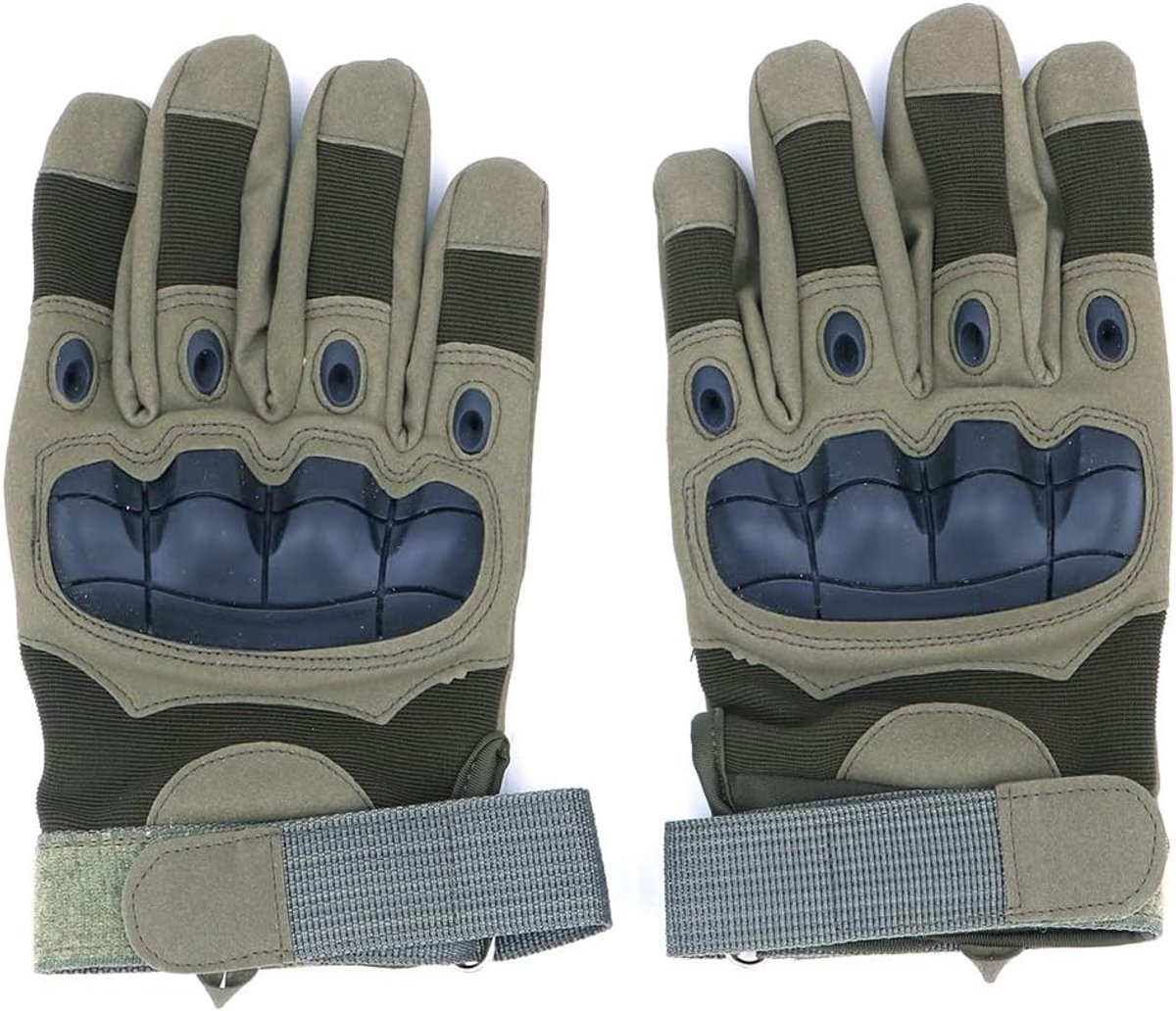 SnelShoppen - Winter Warm Handschoenen voor Buiten Sporten, Fietsen, Jagen, Klimmen, Rijhandschoenen Maat L - Touchscreen Geschikt, Groen, Unisex