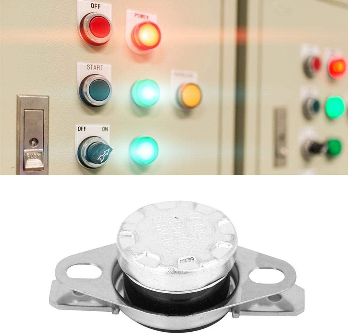 SnelShoppen - 5PCS Temperatuur Schakelaar KSD301 Thermostaat Temperatuur Controle voor Elektrische Verwarmingsproducten Thermo Schakelaar (85°C)