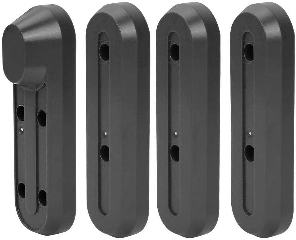 SnelShoppen - Scooter Wielen Hub Deksel - Beschermhoes voor Slimme Scooter - Hoge Kwaliteit ABS Materiaal - Voor Xiaomi MIJIA M365 - Voor Voor- en Ach