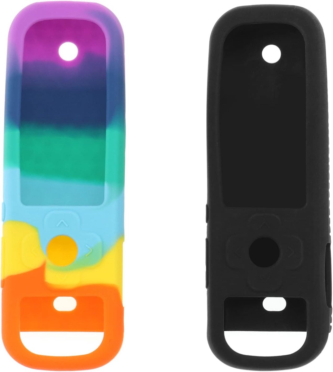 SnelShoppen - 2Pcs Afstandsbediening Beschermhoes Vervanging Geschikt voor TV Afstandsbedieningen, Siliconen, Shockproof, Wasbaar, Flexibel, 2 Stuks