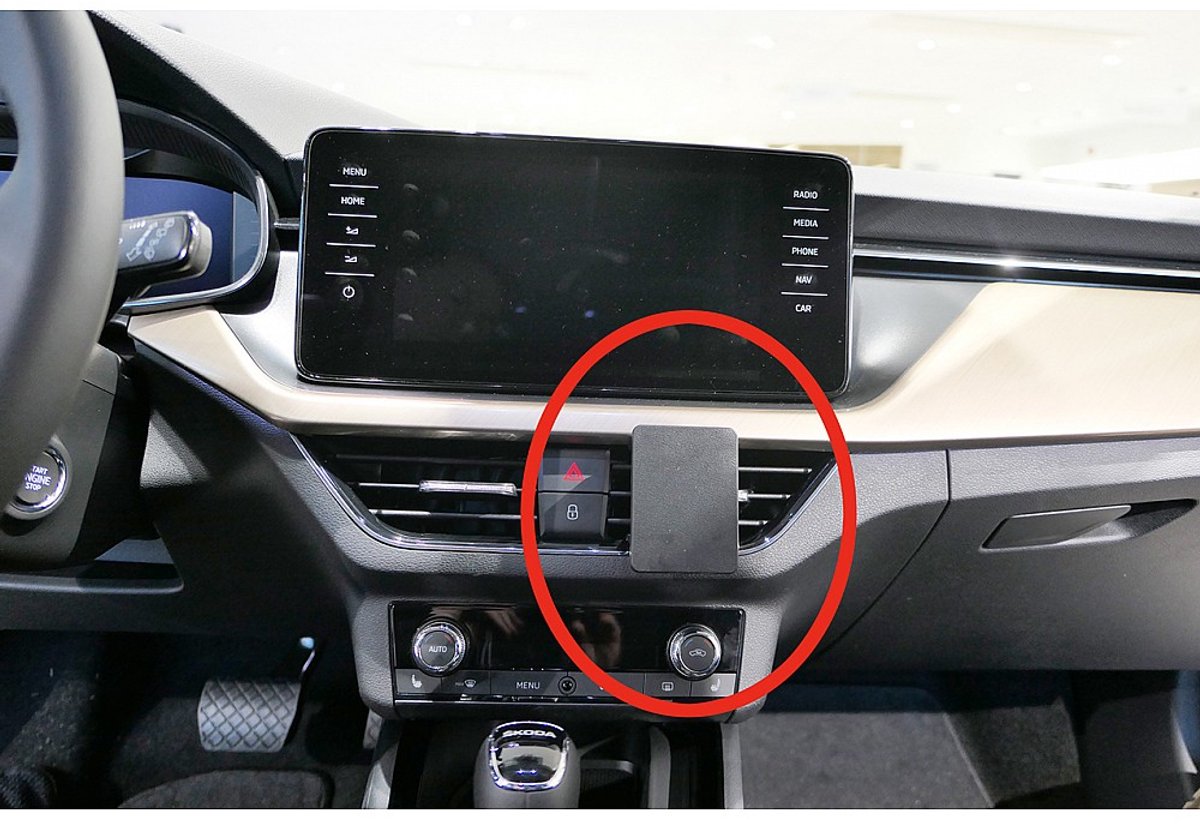 Houder - Brodit Proclip Skoda Kamiq 2020 - Center mount