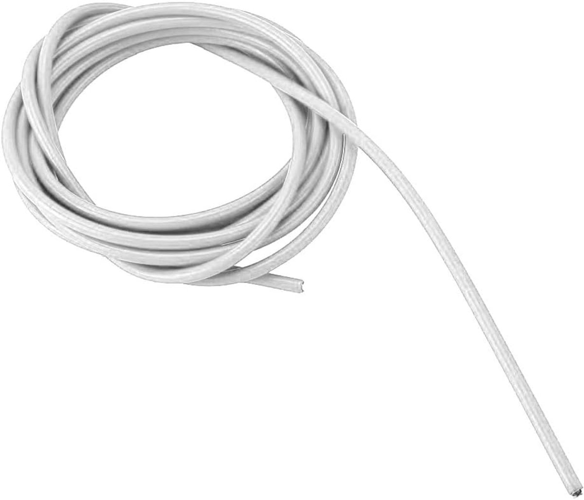 SnelShoppen - 4 mm Versnellingskabel voor Fiets, Mountainbike Versnellingssysteem met Remkabel (Wit) - 3 Meter, Lichtgewicht, Corrosiebestendig, Hoogw
