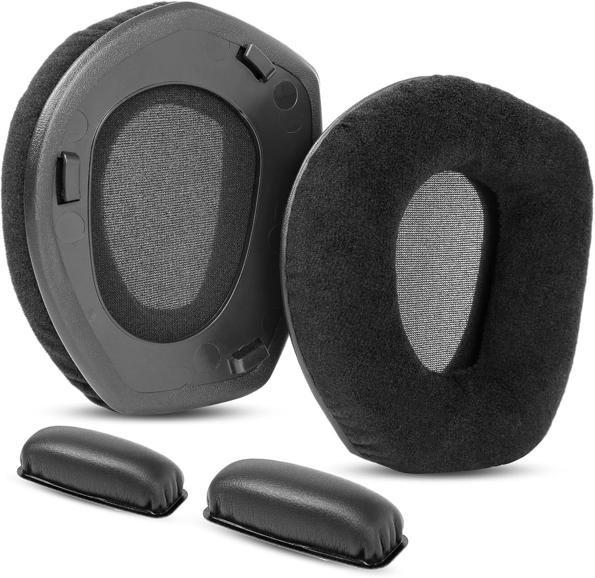 Oorkussens vervangend voor Sennheiser HDR165 HDR175 RS165 RS175 - Velvet + hoofdsteun - extra comfort - ShopVlot