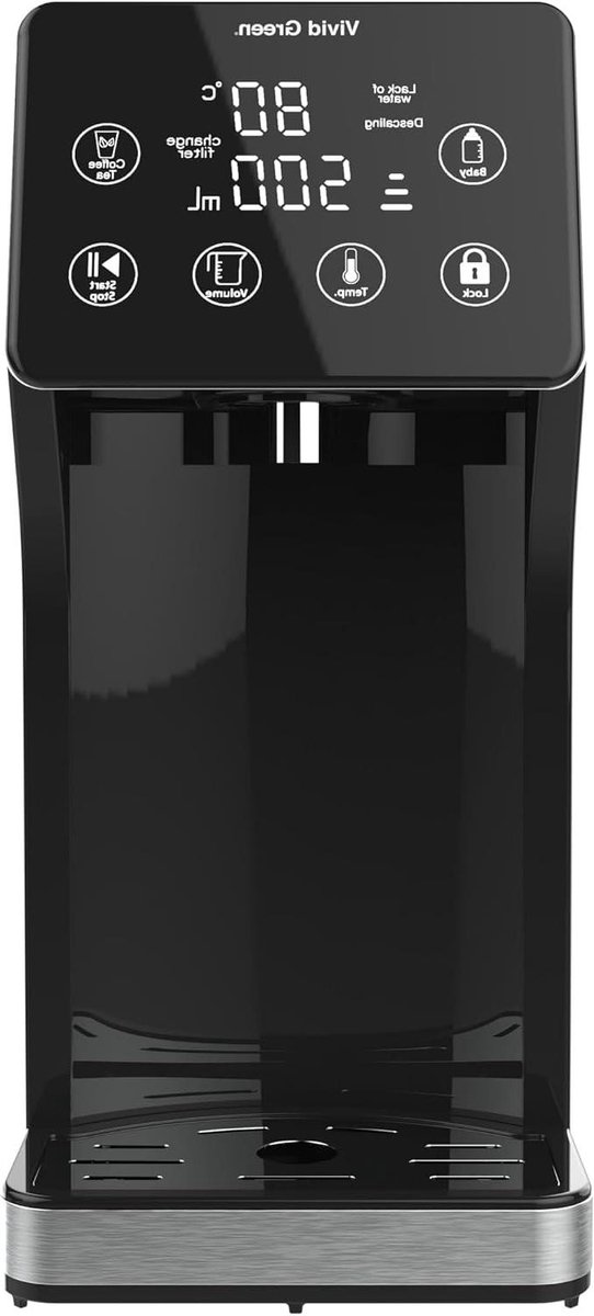 Heetwaterdispenser - Warmwaterkraan - Dranken Bereiden - Instelbare Temperatuur - 3L Reservoir - Groen
