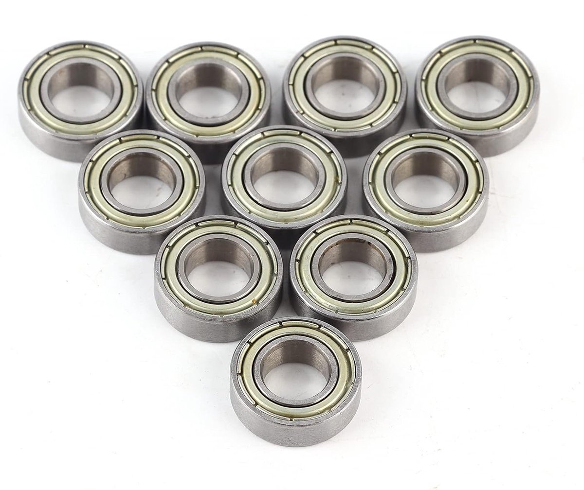 10 Pieces 688ZZ Micro Steel Groove Ball Bearings 8x16x5mm Miniature Double Shield Bearings - ShopVlot