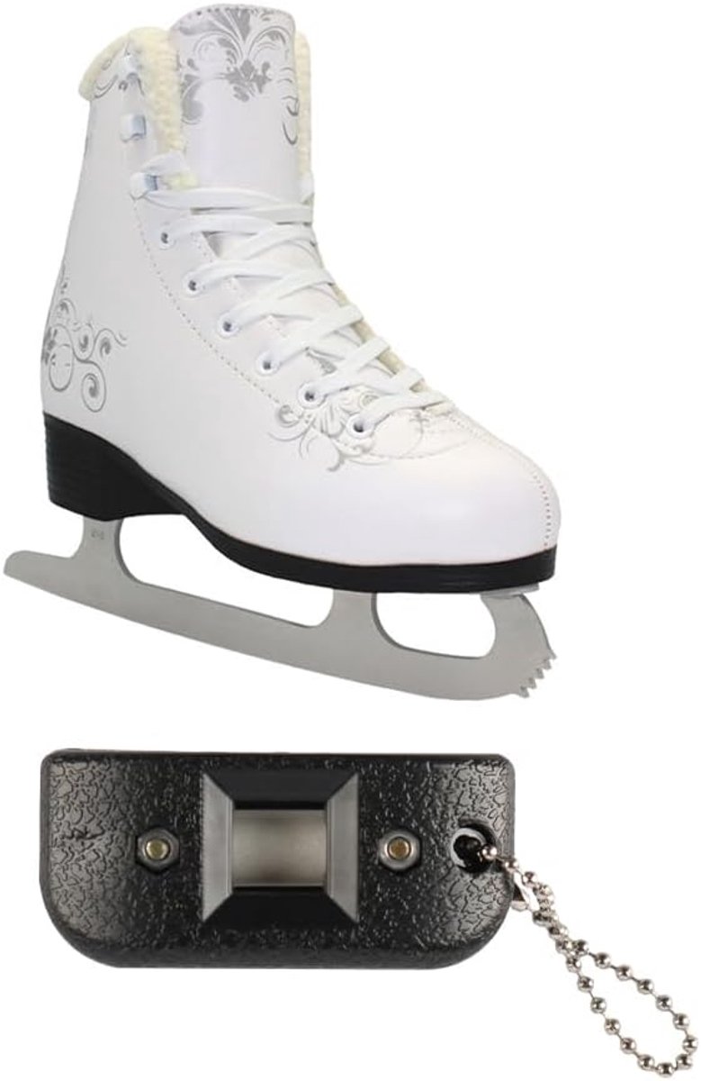 SnelShoppen - IJs Skate Slijpsteen Verstelbaar Onderhoudsproduct voor IJshockey en Kunstrijden met Frictie Grip en Verstelbare Breedte