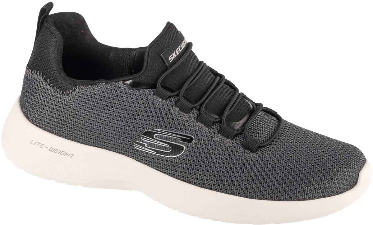 Skechers Dynamight, Mannen, Zwart, Trainingschoenen, maat: 41,5