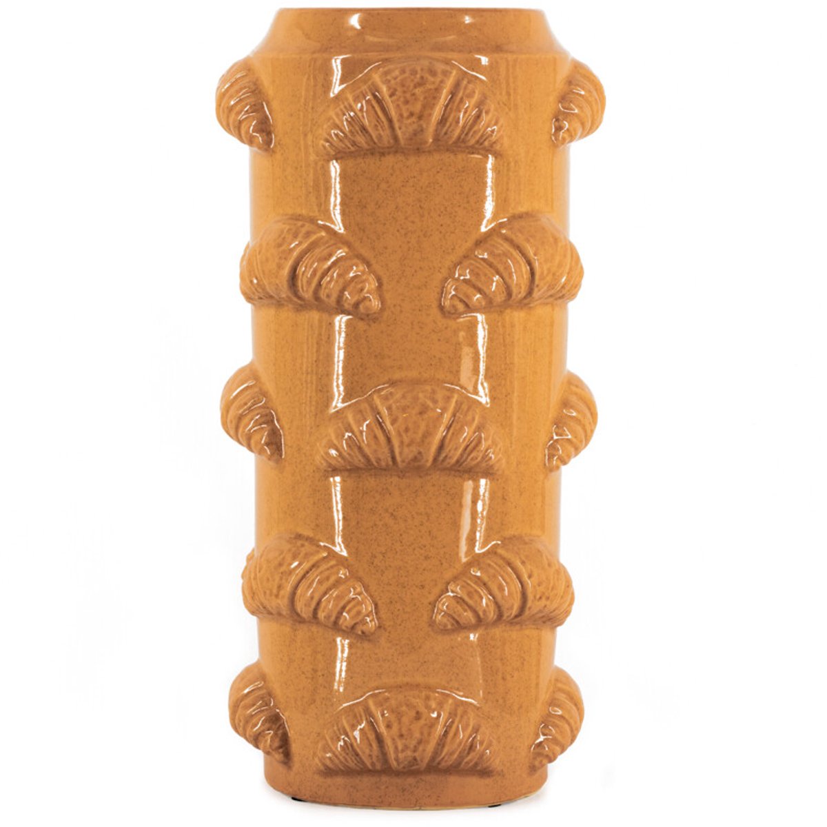 Aardewerk vaas Croissants L