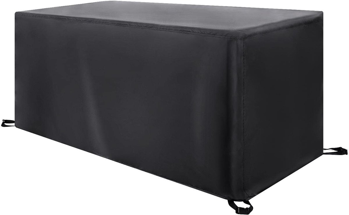 Famanu Waterdichte tuinmeubelhoes van 80 x 80 x 40 cm, zwaar belastbare Oxford-stof, voor terrasmeubels zoals stoelen en banken, zwart
