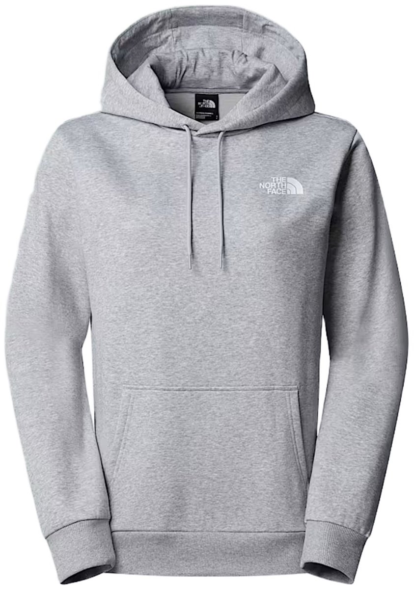 The North Face Simple Dome Regular Hoodie Dames - Lichtgrijs Heather (NF0A89EYDYX1)