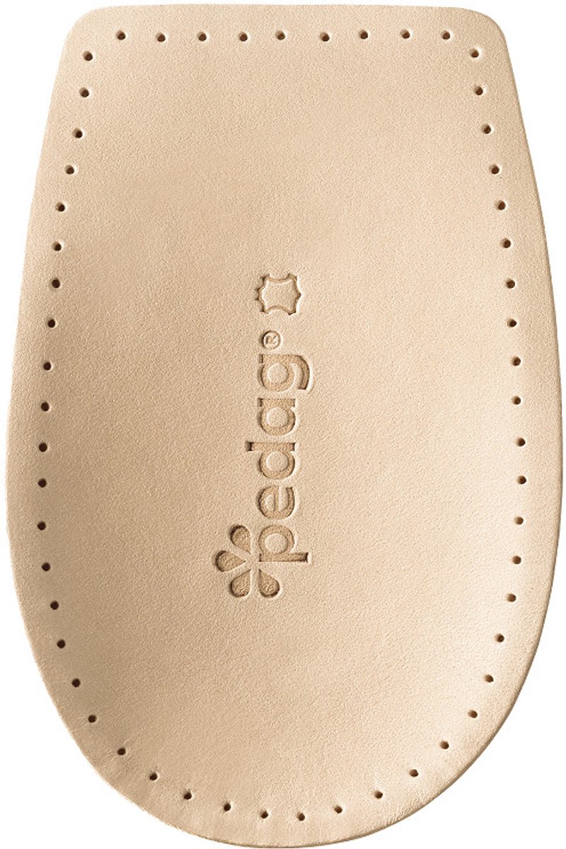 Pedag Heel Lift 169 leren hakverhoger – Geschikt voor normale schoenen, wandelschoenen en werkschoenen, van leer – Hielzooltjes, inlegzolen en leren inlegzolen – XL