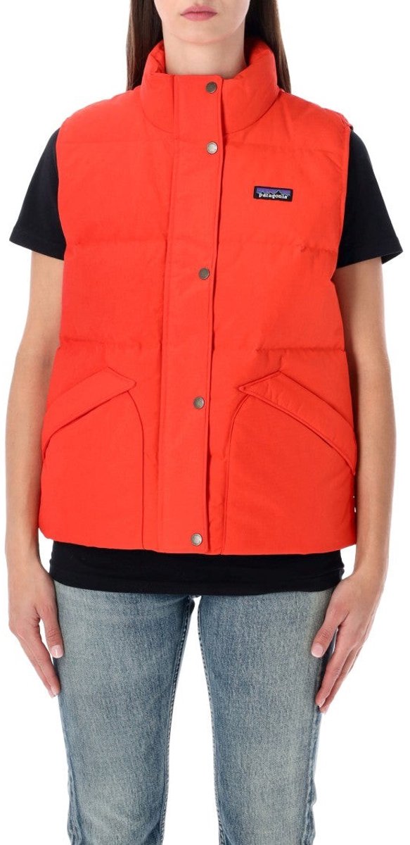 Patagonia W’ Downdrift Vest Bodywarmer Sizzle Rood