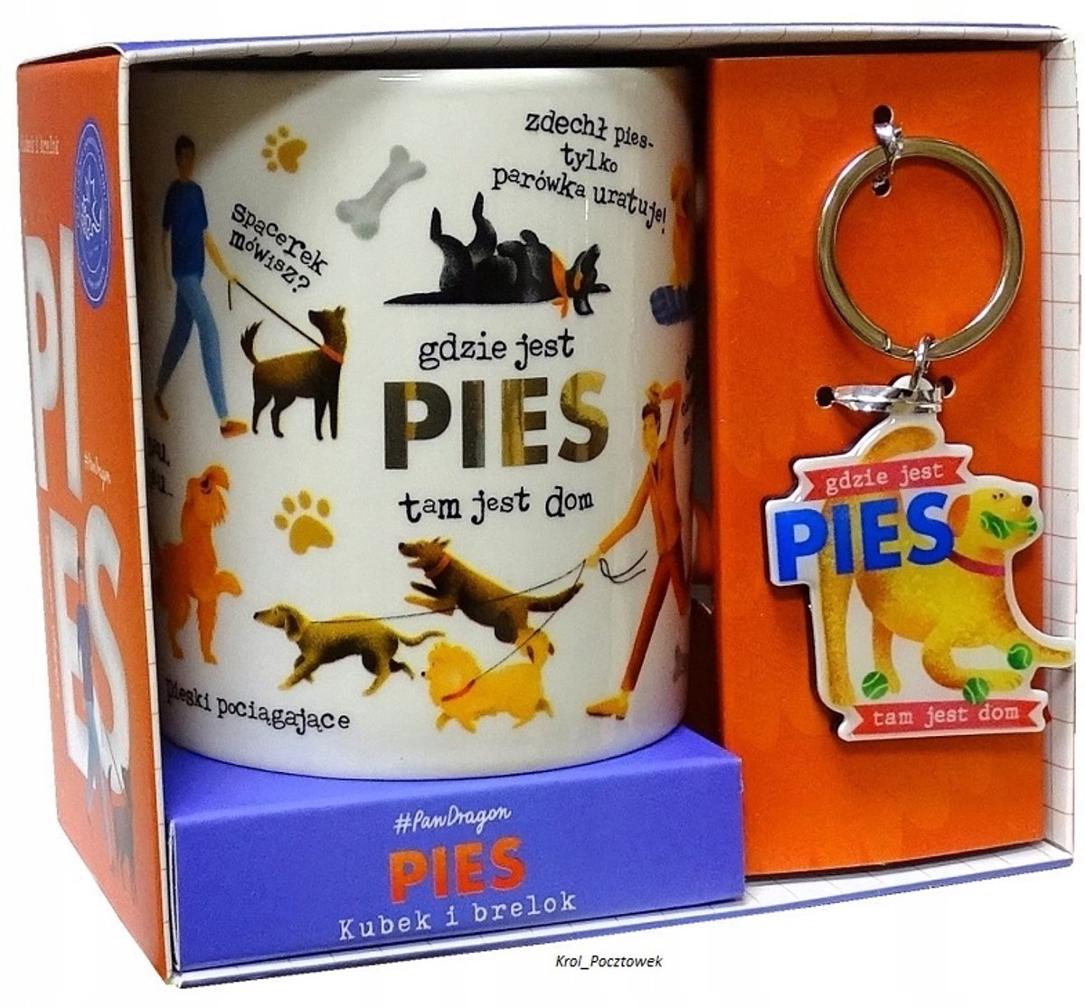 Merkloos Hondenhuis Set: Mok & Sleutelhanger - Perfect Cadeau