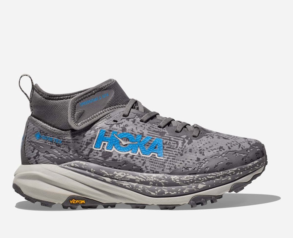Hoka One One Speedgoat Mid 6 GTX Wandelschoen Satellite /Ster 1/3 Grijs
