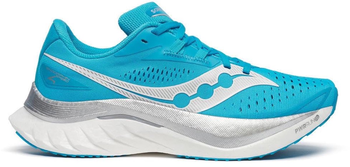 Saucony Endorphin Speed 4 - Hardloopschoenen - Dames - Vizi Blauw/Zilver - EUR 38 / US 7