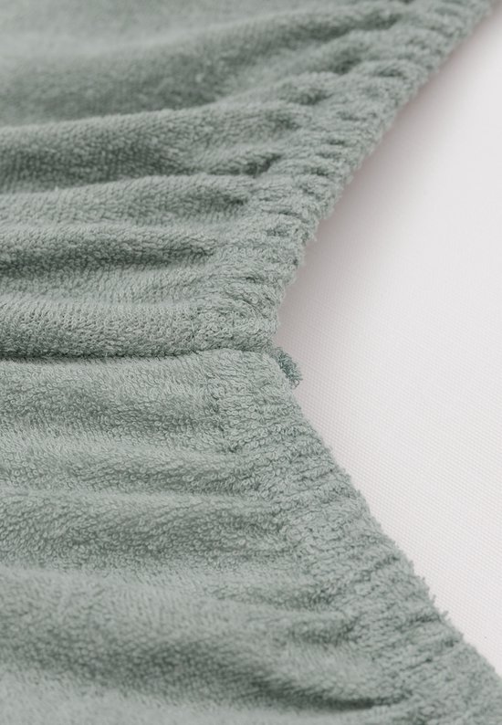 Jollein Aankleedkussenhoes - 50x70cm - Badstof - Sea Green/Ivory - 2 stuk — afbeelding 2