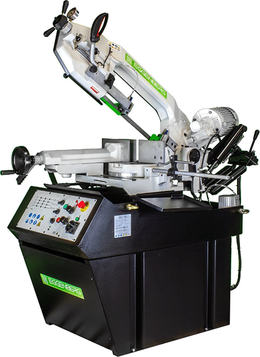 Eggenberg EBS2750 Stationaire bandzaagmachine 255mm 400V + 3x GRATIS Eggenberg Lintzagen
